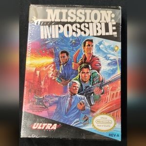 NES Mission Impossible CIB Nintendo